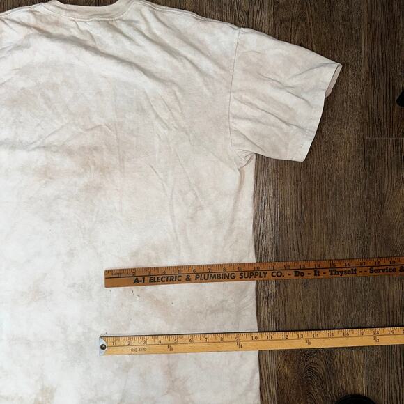 THE MOUNTAIN Jody Bergsma 2016 Brown Tie Dye SS Tshirt Tee Shirt L - Picture 7 of 10